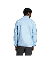 Adidas Men's Light Blue/Deep Sea Blue Vancouver Whitecaps Fc 2025 Anthem Reversible Full-Zip Jacket