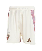 Adidas Men's Tan D.c. United Away 2025 The Soul Kit Authentic Shorts