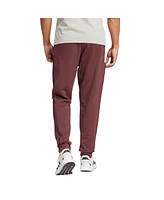 Adidas Men's Maroon New Zealand Rugby All Blacks Pants