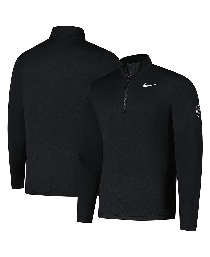 Nike Men's Black Wm Phoenix Open Victory Performance Half-Zip Pullover