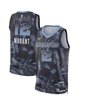 Nike Men's and Women's Ja Morant Navy Memphis Grizzlies 2025 Select Series Swingman Player Jersey