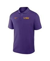 Nike Men's Purple Lsu Tigers Primetime Victory Primary Logo Performance Polo Shirt