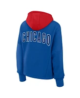 Fanatics Women's Royal Chicago Cubs Oversized Legacy Favorite Spectator Pullover Hoodie