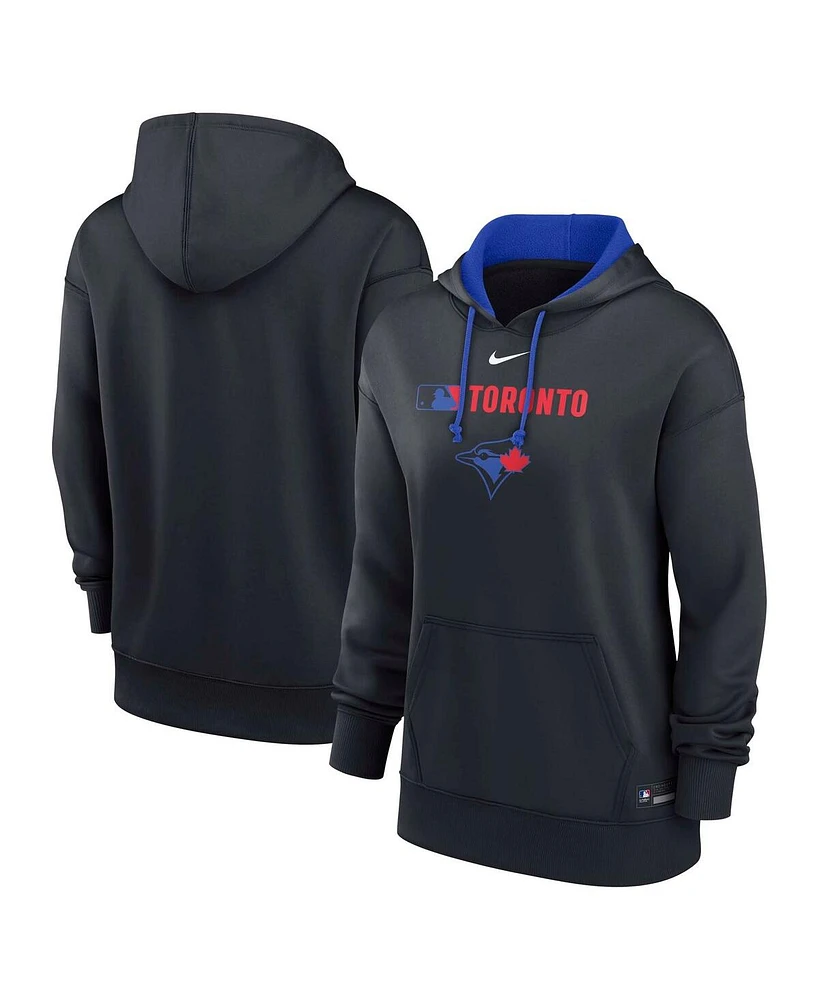 Nike Women's Royal Toronto Blue Jays Authentic Collection City Connect Performance Pullover Hoodie