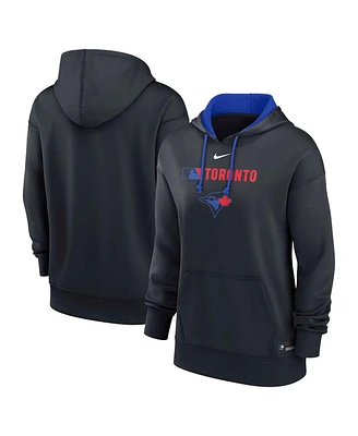 Nike Women's Royal Toronto Blue Jays Authentic Collection City Connect Performance Pullover Hoodie