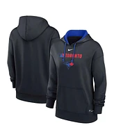 Nike Women's Royal Toronto Blue Jays Authentic Collection City Connect Performance Pullover Hoodie