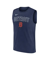 Nike Men's Navy Detroit Tigers Knockout Performance Muscle Tank Top