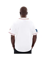 Starter Men's White San Francisco 49ers Relay Full-Button Baseball Jersey