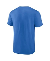 Fanatics Men's Blue Oklahoma City Thunder 2025 Northwest Division Champions Locker Room T-Shirt