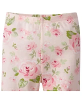Gerber Toddler Girls 4-Piece Snug Fit Cotton Pajamas, Deer, 5T
