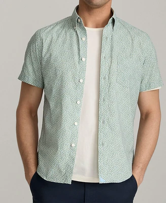 UNTUCKit Men's Slim Fit Wrinkle-Free Performance Ivers Short Sleeve Button Up Shirt
