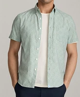 UNTUCKit Men's Slim Fit Wrinkle-Free Performance Ivers Short Sleeve Button Up Shirt