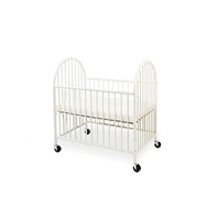 L.a. Baby Arched Metal Mini/Portable Crib