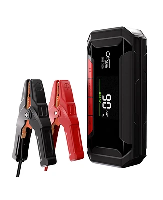 One Jump Starter 2000A Peak Battery Pack, 12V Jump Box for Battery up to 8.5L Gas or 6L Diesel Engine