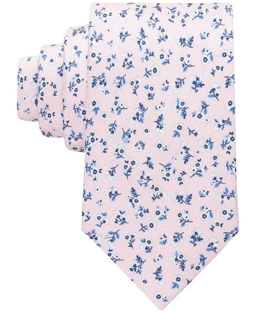 Tommy Hilfiger Men's Mason Floral Silk Tie