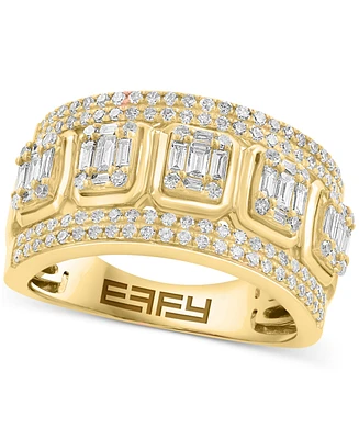 Effy Diamond Statement Ring (3/4 ct. t.w.) in 14k Yellow Gold