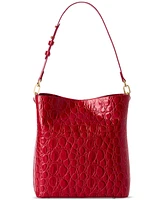 Brahmin Celina Vanderbilt Small Leather Bucket Bag