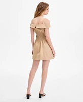 French Connection Women's Lightweight Trench Mini Dress