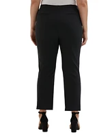Ella Rafaella Plus Pintuck Crop Pants