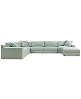 Mayela -Pc. Fabric Chaise Sectional