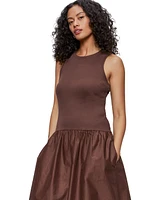 Sanctuary Women's Take Me Away Cotton Midi Dress