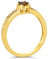 Le Vian Chocolate Diamond & Nude Diamond (1/4 ct. t.w.) Ring in 14k Gold