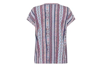 Olsen Women's Ornamental Border Print T-Shirt