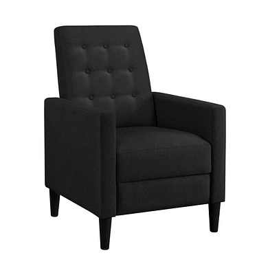 Yaheetech Mid-Century Fabric Reclining Sofa