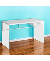 Contemporary Computer Desk with Storage – Ideal for Home Office Setup
