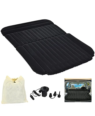 Inflatable Suv Air Backseat Mattress Travel Pad with Pump Camping