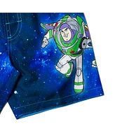 Toy Story Baby Boys Pullover Rash Guard and Swim Trunks Outfit Set