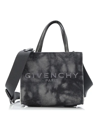 Pre-Owned Givenchy Mini G-Tote Printed Canvas