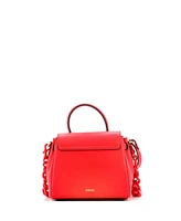 Pre-Owned Versace Small La Medusa Top Handle Bag Leather