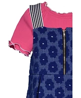 Bonnie Jean Toddler and Little Girls Floral Jumper Dress