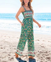 Cupshe Women's Garden Charm Floral Jumpsuit