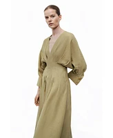 Nocturne Women's Pleated Midi Dress