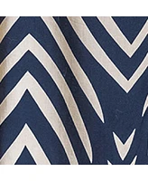 Cupshe Women's Tranquil Wave Abstract Cover-Up Pants
