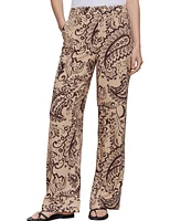 Sanctuary Women's The Soft Printed Wide-Leg Trousers