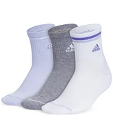 adidas Women's 3-Pk. Cushioned Sport 2.0 High Quarter Socks 5159153A