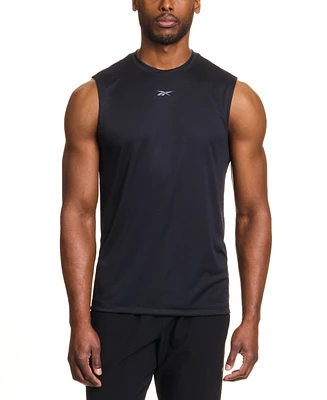 Reebok Men's Sleeveless Logo Tech Tank Top