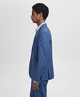 Mango Men's Stretch Fabric Super Slim-Fit Suit Blazer