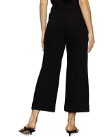 Sanctuary Women's Soft Marine Cotton Cropped Pants