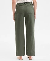 On 34th Women's Braided-Trim Cargo Pants, Exclusively at Macy's