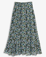On 34th Women's Floral Tiered Midi Skirt, Exclusively at Macy's