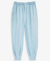 On 34th Women's Chambray Balloon Pants, Exclusively at Macy's