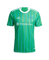 Adidas Men's Jordan Morris Green Seattle Sounders Fc 2024 The Anniversary Kit Replica Player Jersey