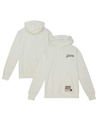 Mitchell & Ness Men's White Los Angeles Lakers Pullover Hoodie