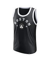 Fanatics Men's Black Boston Celtics Mesh Tank Top