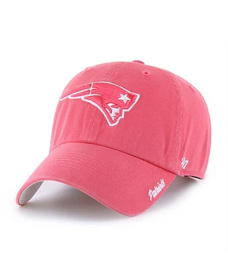 '47 Brand Women's Red New England Patriots Luminance Cheer Clean Up Adjustable Hat