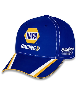 Checkered Flag Sports Men's and Women's Blue Chase Elliott Napa Uniform Adjustable Hat